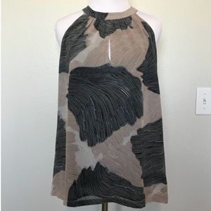 Banana Republic Petite Striped Tank Top